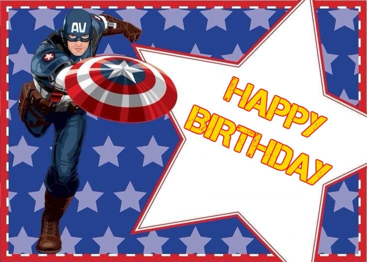  ≫ Imágenes de cumpleaños de Capitán América