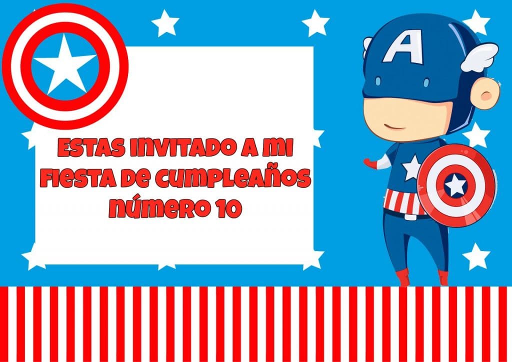 Ahora Casco prefacio ≫ Imágenes de cumpleaños de Capitán América - Imágenes, tarjetas y frases  de cumpleaños