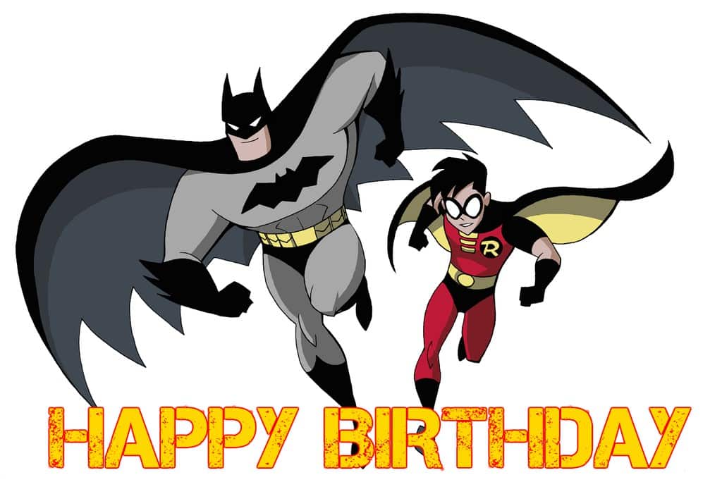 ≫ Imágenes de cumpleaños de Batman y Robin - Imágenes, tarjetas y frases de  cumpleaños